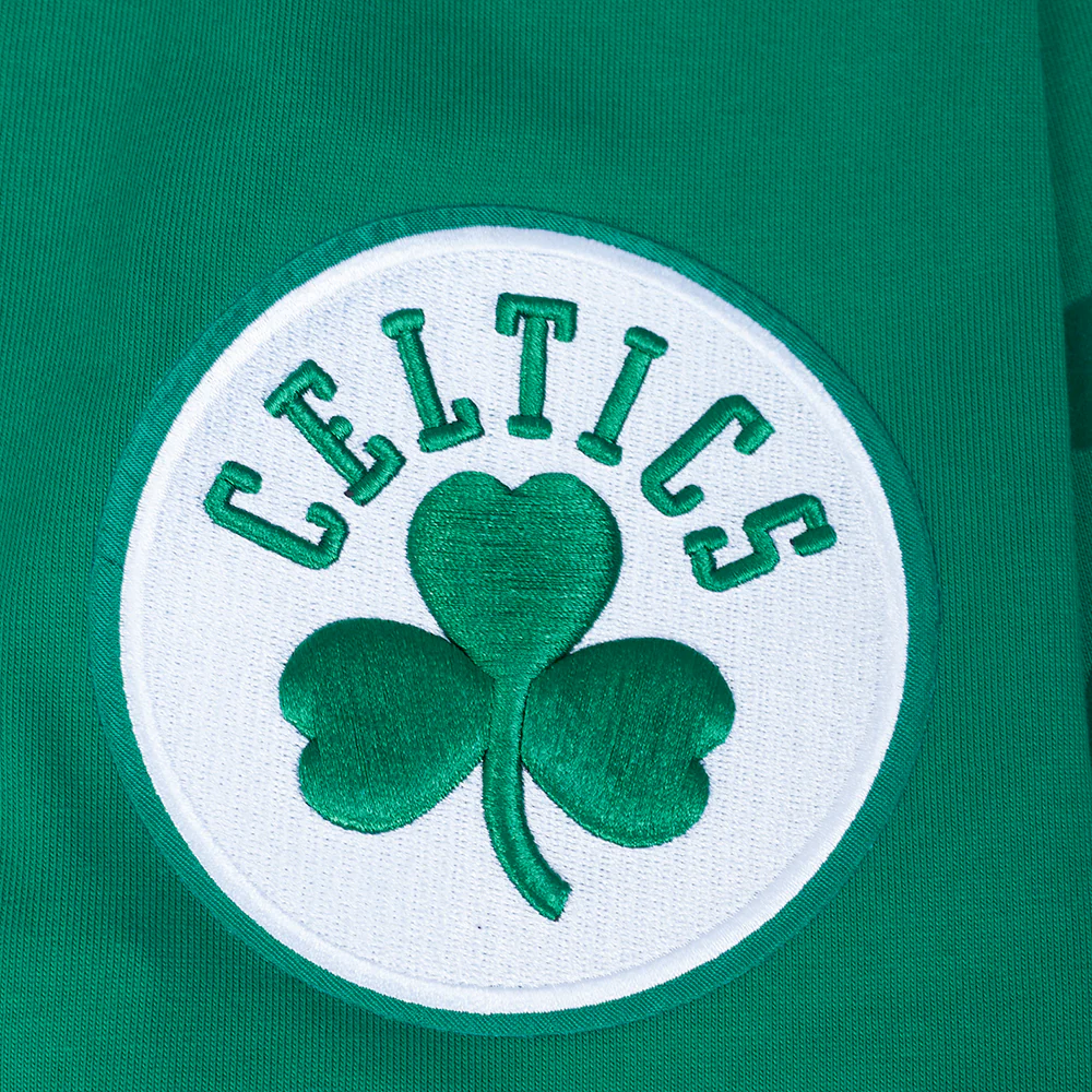 NBA BOSTON CELTICS LIVING LARGE MEN'S CJ DROP SHOULDER TEE (KELLY GREEN) - Image 5