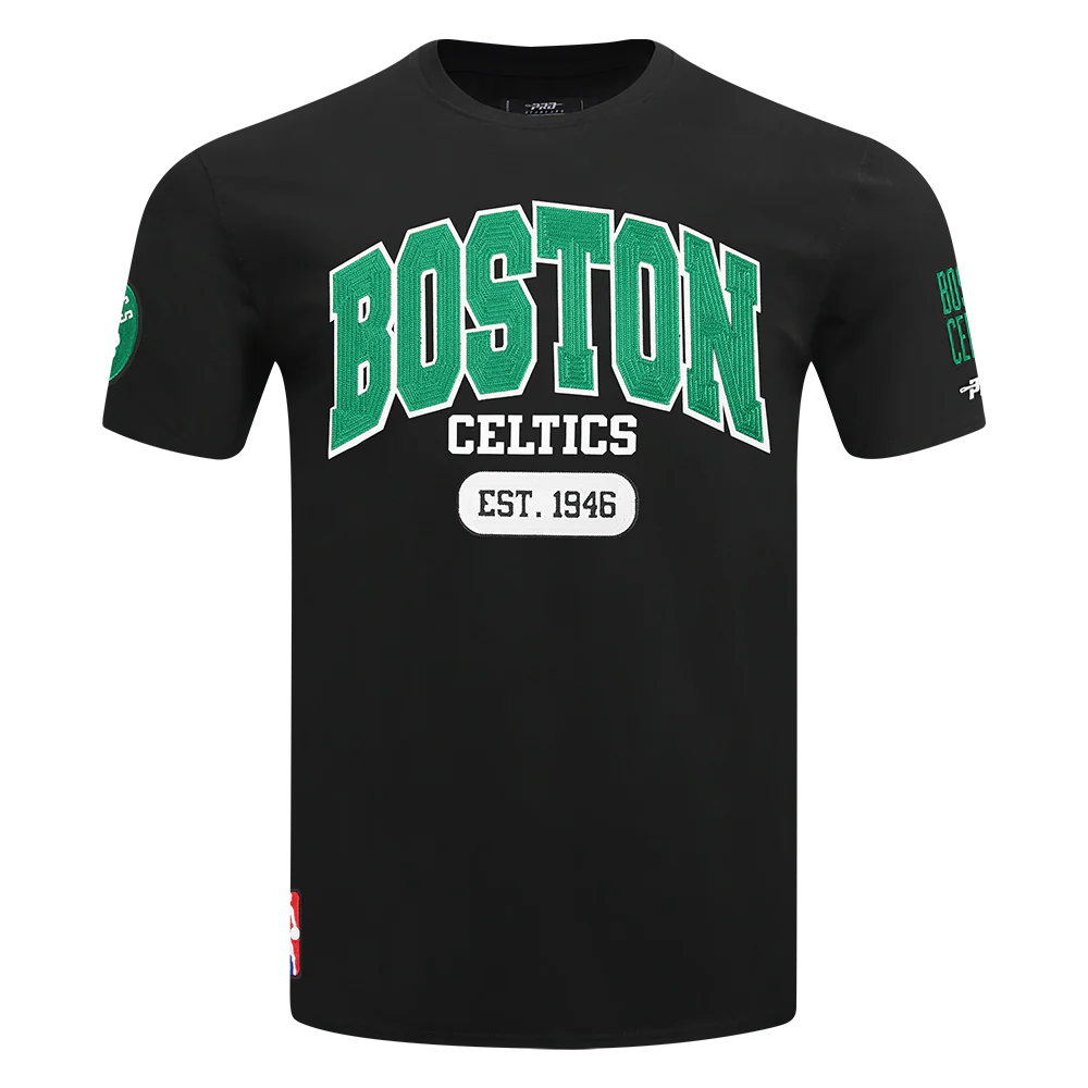 NBA BOSTON CELTICS CITY ARCH MEN'S SJ TEE (BLACK) - Image 5