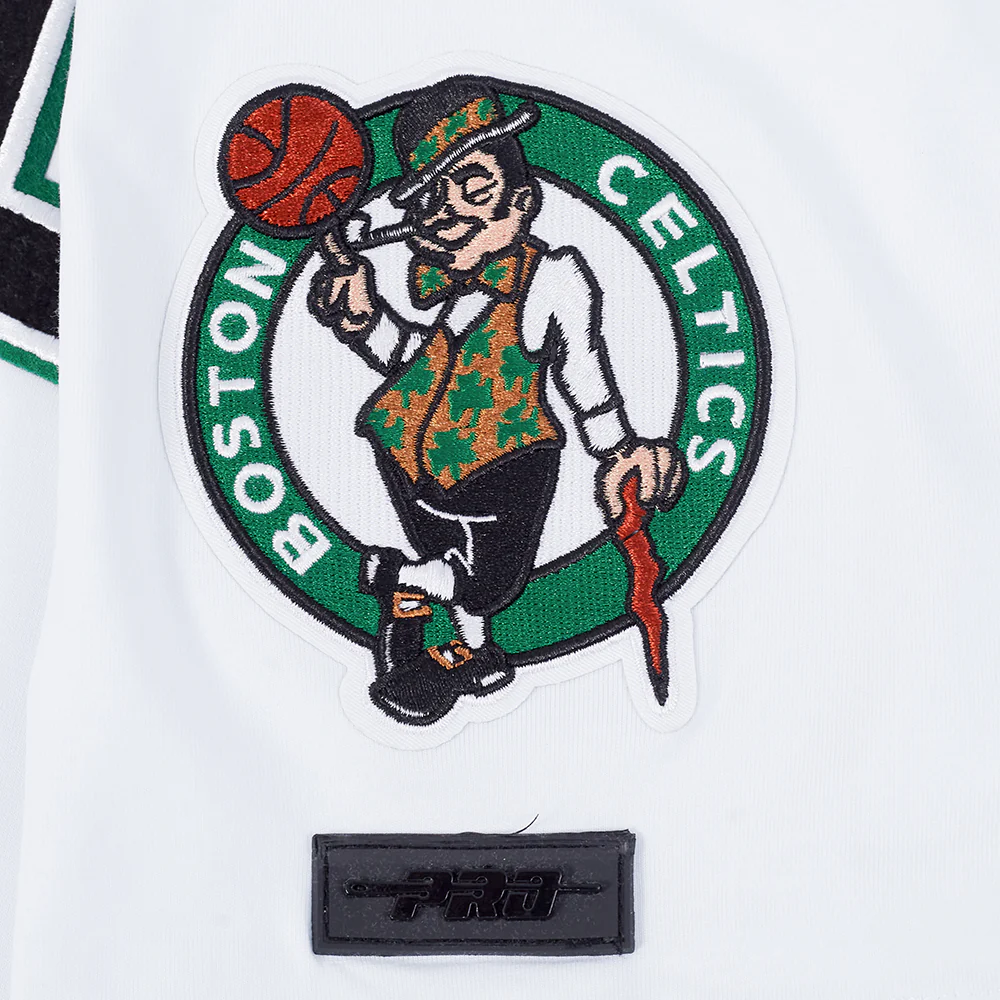 NBA BOSTON CELTICS JAYSON TATUM #0 CLASSIC PNN MEN'S SJ TEE (WHITE) - Image 9