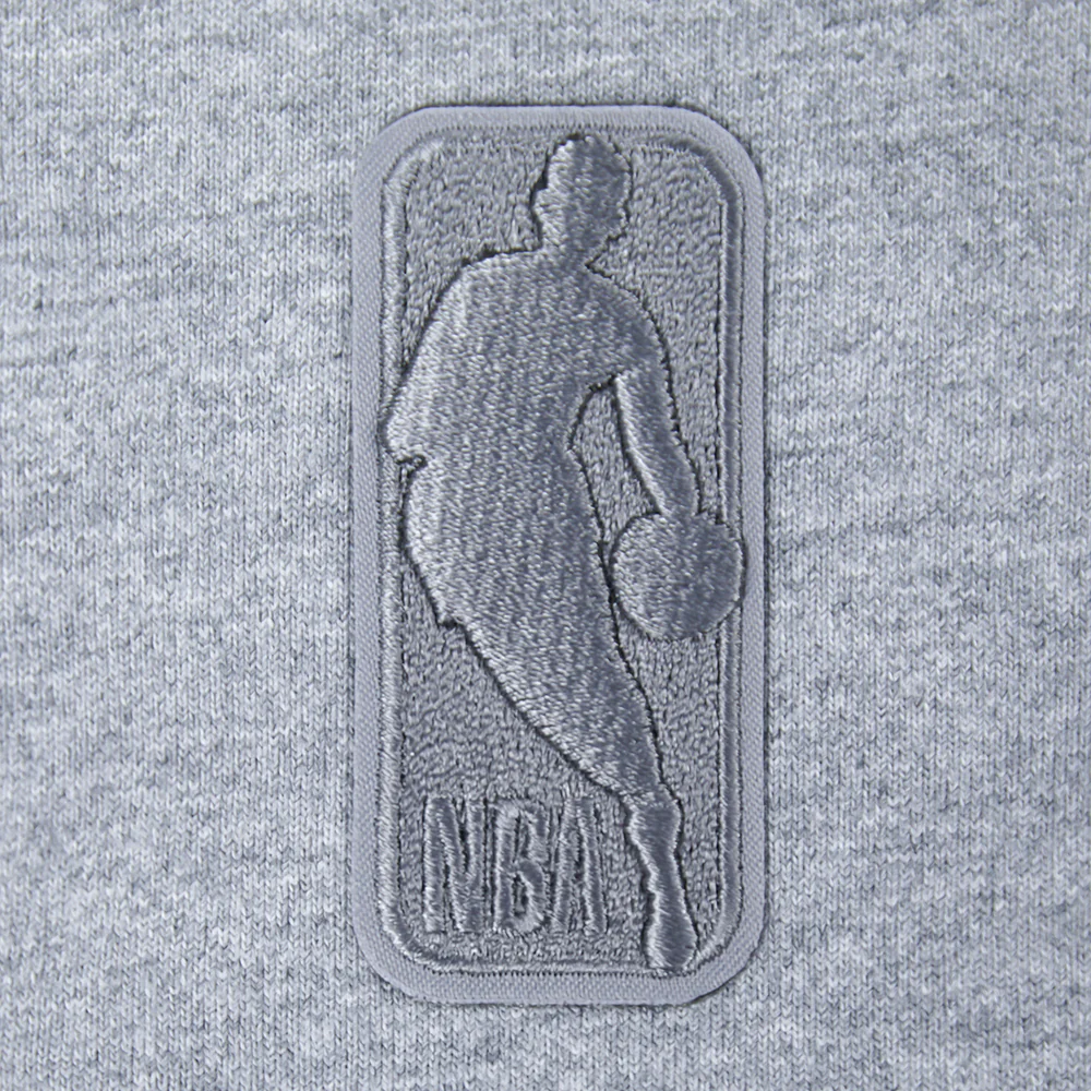 NBA BOSTON CELTICS NEUTRAL MEN'S DROP SHOULDER TEE (DARK HEATHER GRAY) - Image 8