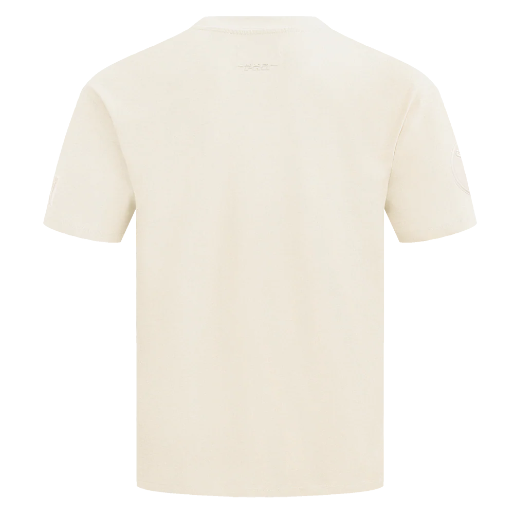 NBA BOSTON CELTICS NEUTRAL COTTON JERSEY DROP SHOULDER TEE (EGGSHELL) - Image 6
