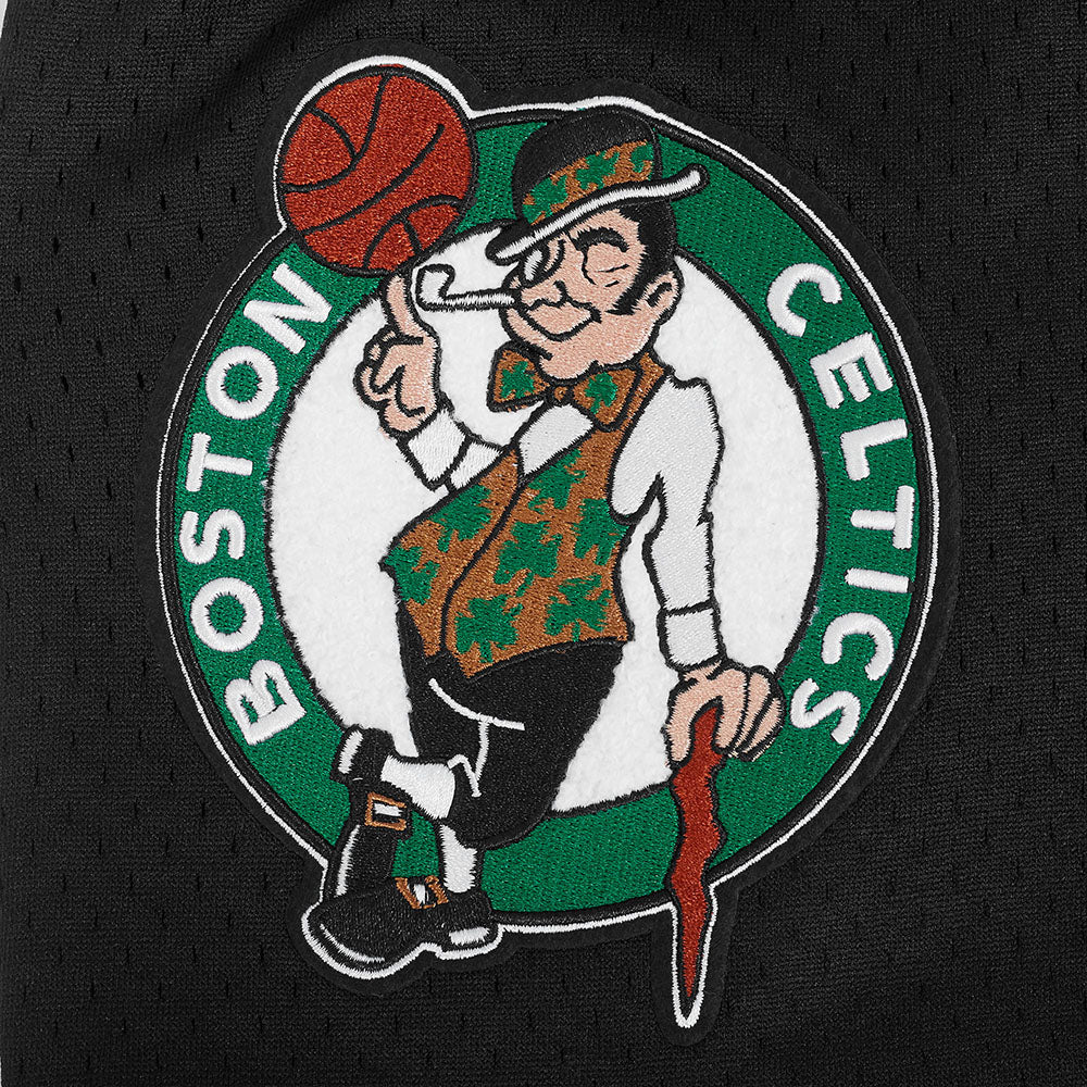 NBA BOSTON CELTICS SOUVENIR MEN'S MESH SHORT (BLACK) - Image 11