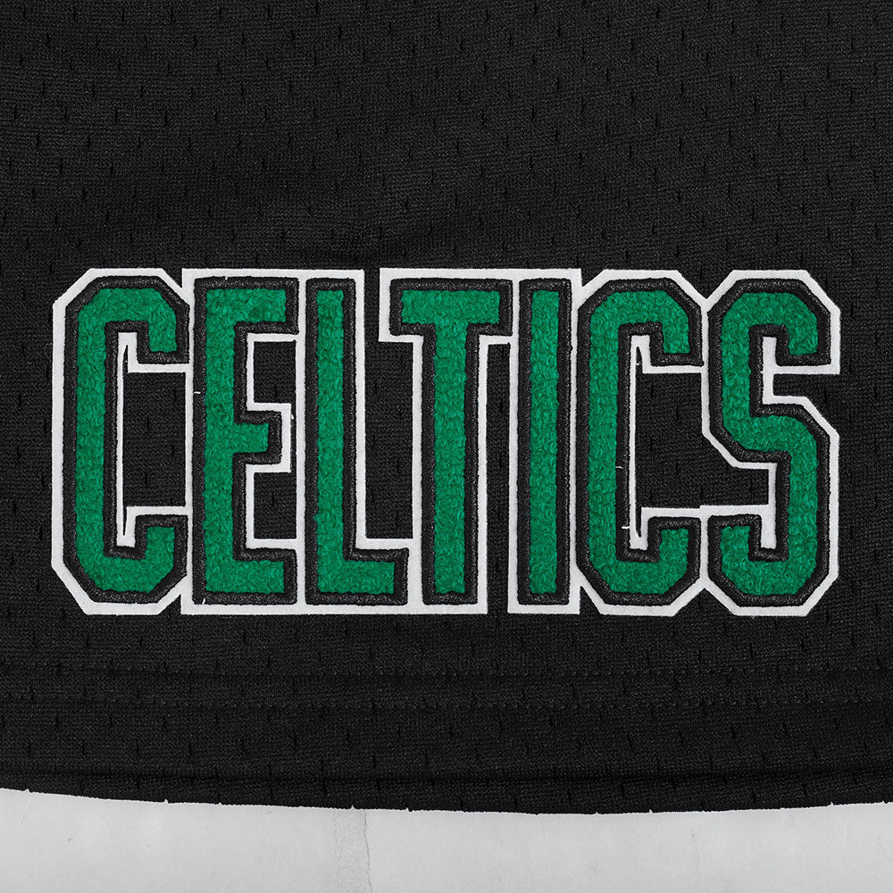 NBA BOSTON CELTICS SOUVENIR MEN'S MESH SHORT (BLACK) - Image 13