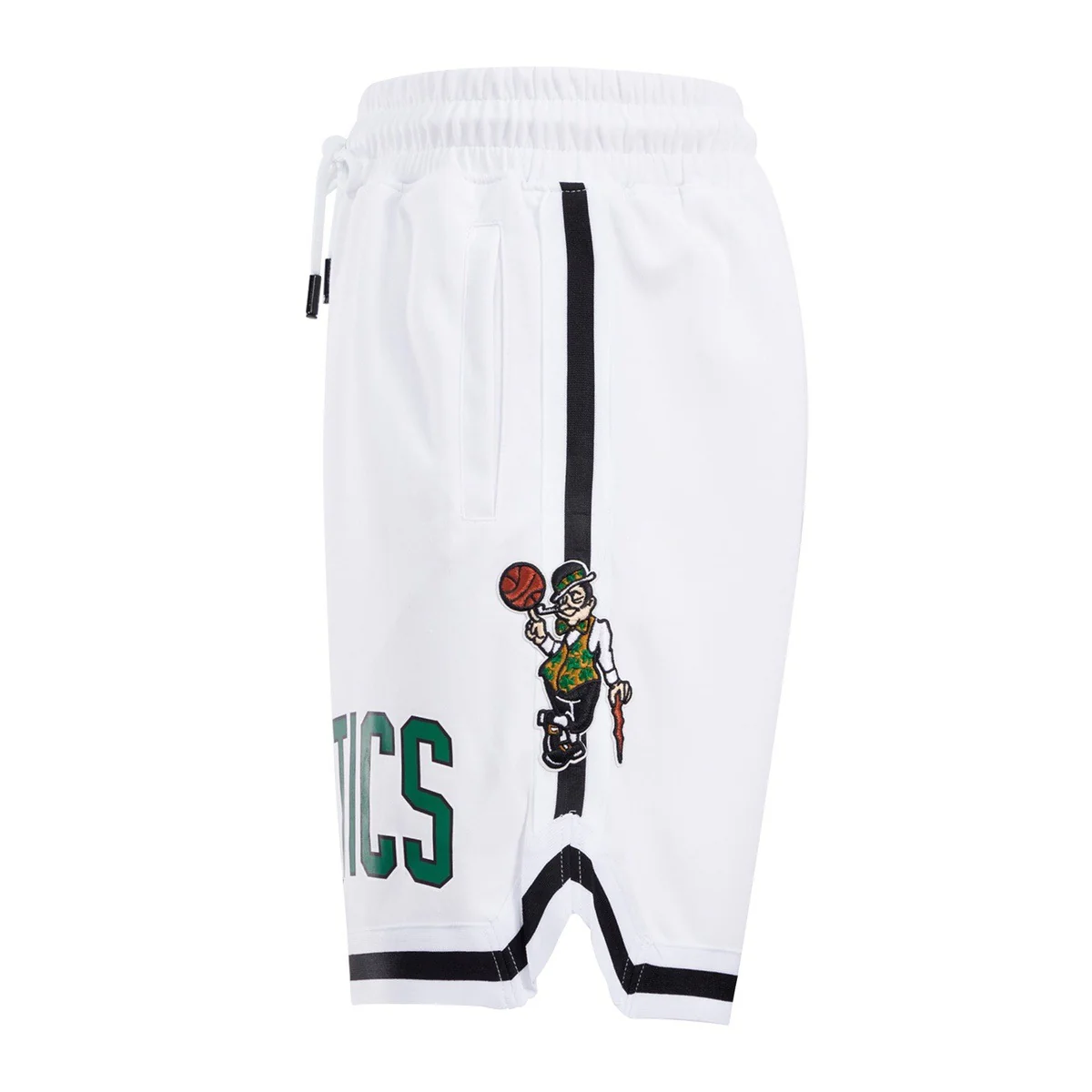 NBA BOSTON CELTICS CLASSIC CHENILLE MEN'S SHORT (WHITE) - Image 3