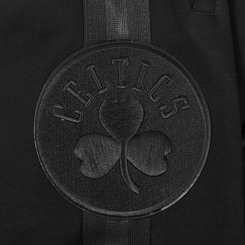 NBA BOSTON CELTICS CLASSIC 3BK MEN'S ATHLETIC SHORT (TRIPLE BLACK) - Image 14