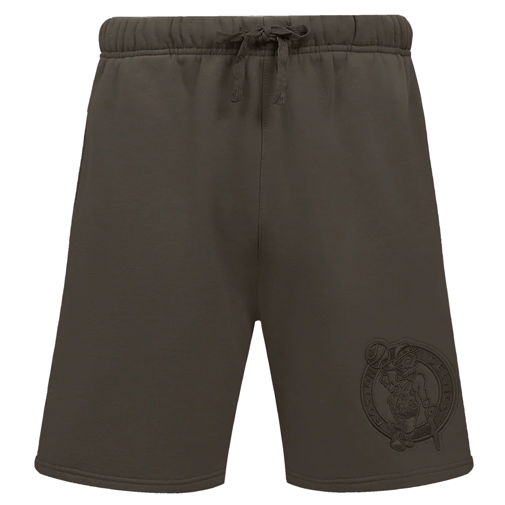 NBA BOSTON CELTICS NEUTRAL MEN'S SHORT (DARK TAUPE) - Image 5