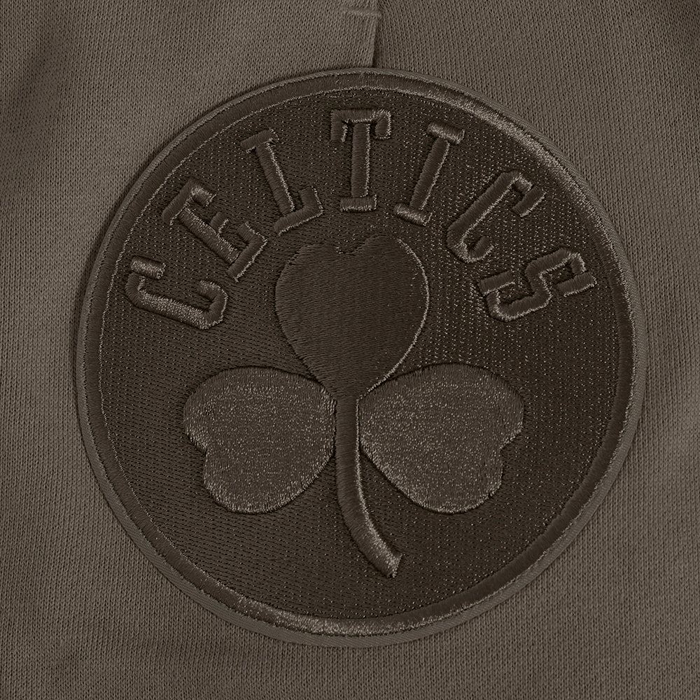 NBA BOSTON CELTICS NEUTRAL MEN'S SHORT (DARK TAUPE) - Image 8