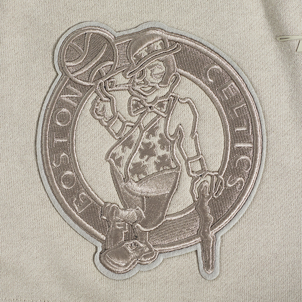 NBA BOSTON CELTICS NEUTRAL MEN'S SHORT (TAUPE) - Image 8