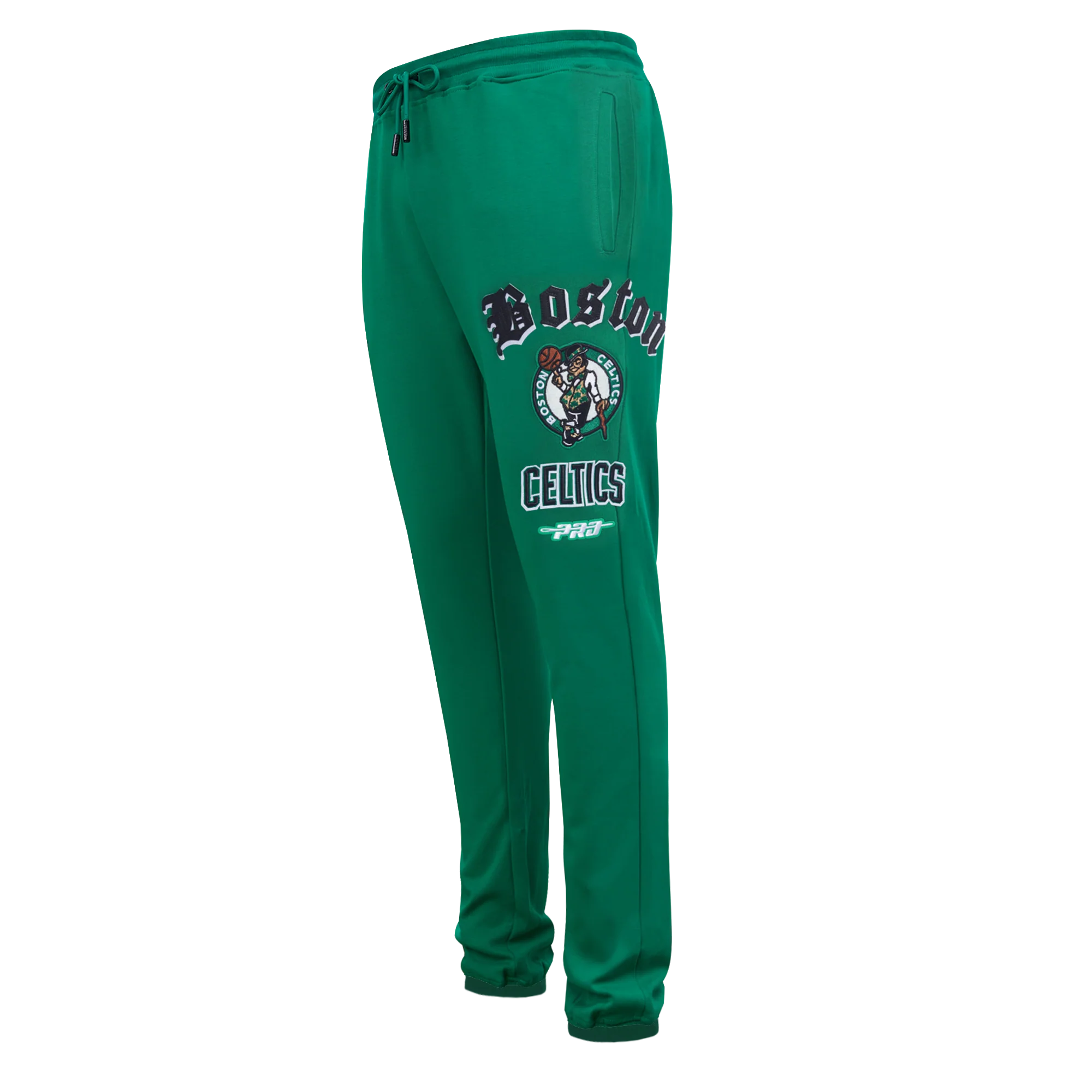 NBA BOSTON CELTICS OLD ENGLISH MEN'S SWEATPANT (KELLY GREEN)
