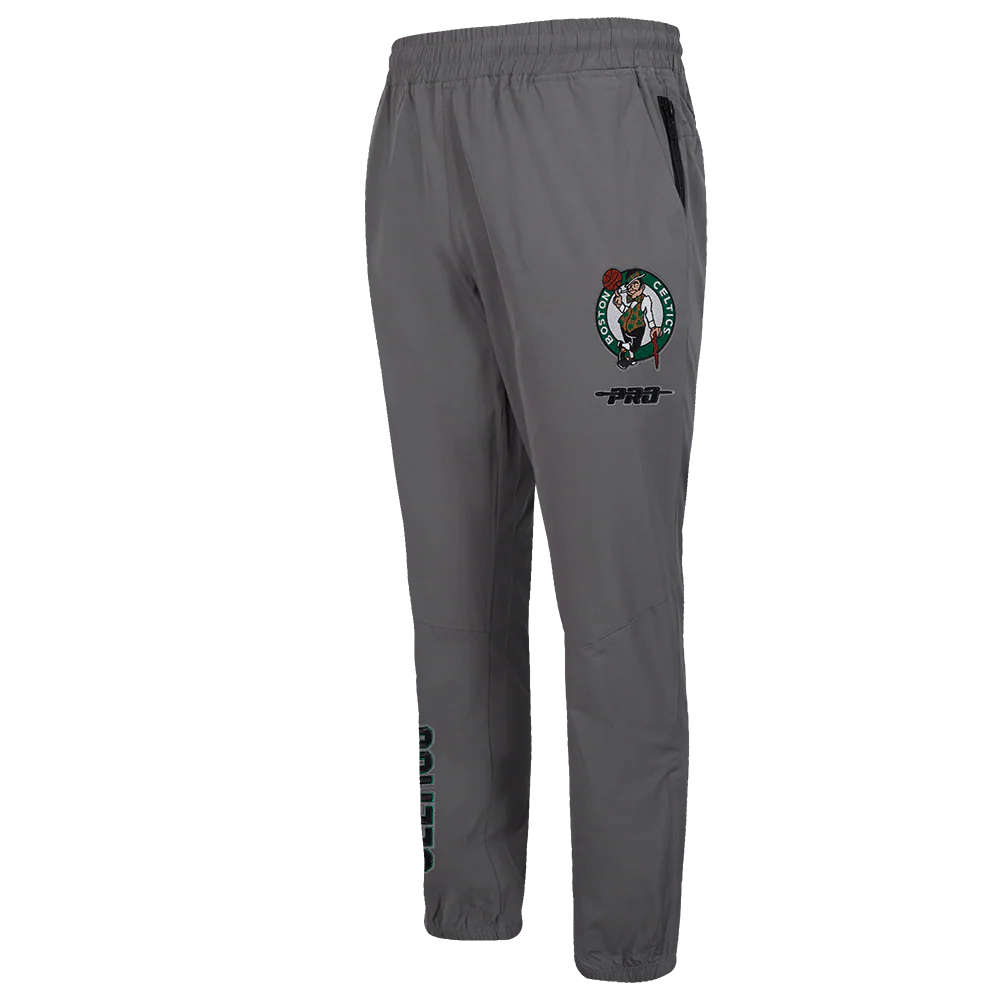 NBA BOSTON CELTICS CLASSIC WIND SUIT MEN'S WOVEN PANT (GRAY)