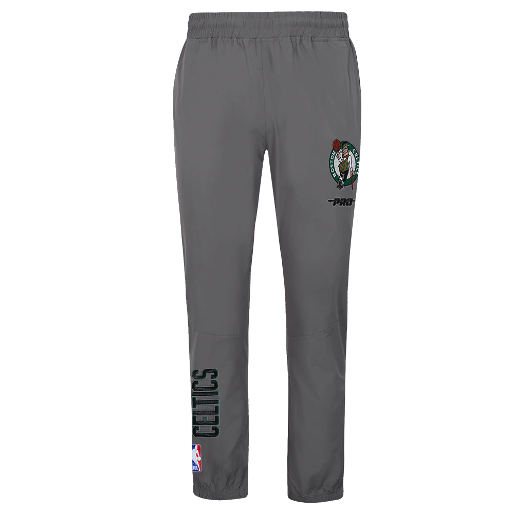 NBA BOSTON CELTICS CLASSIC WIND SUIT MEN'S WOVEN PANT (GRAY) - Image 2