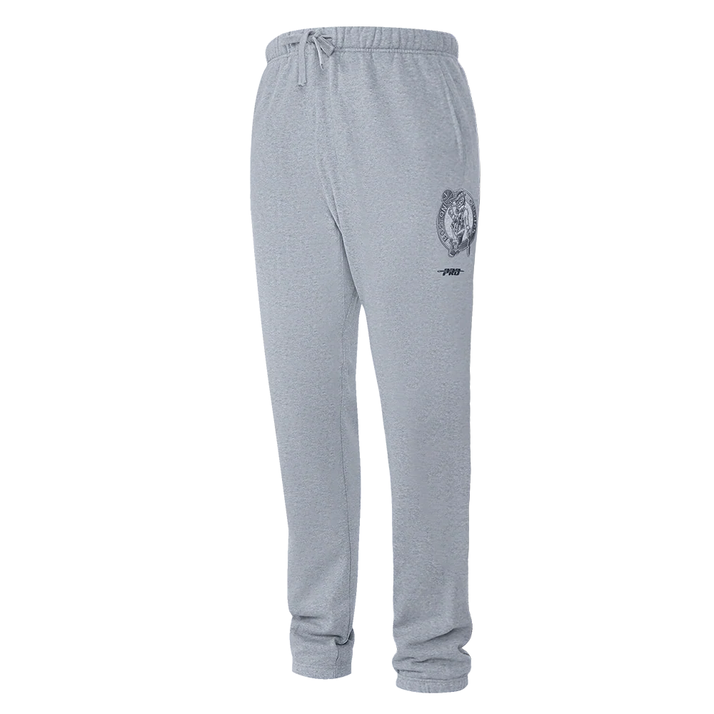 NBA BOSTON CELTICS NEUTRAL MEN'S SWEATPANT (DARK HEATHER GRAY) - Image 4
