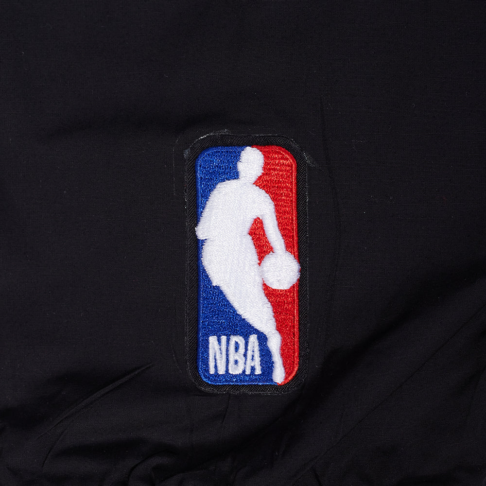 NBA BOSTON CELTICS CLASSIC WIND SUIT MEN'S WOVEN FULL ZIP PULLOVER HOODIE (BLACK) - Image 7