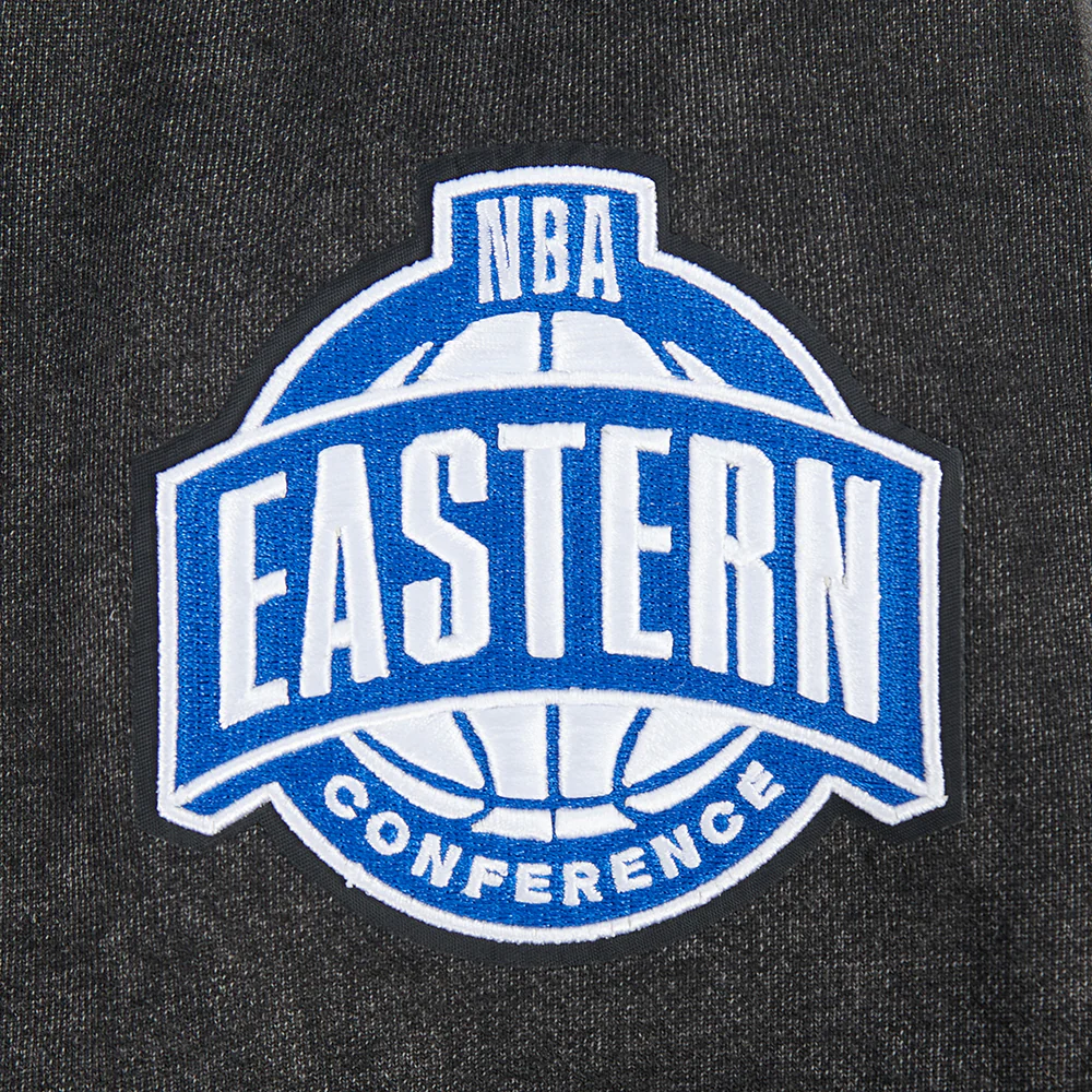 NBA BOSTON CELTICS FIRST TEAM MEN'S PULL OVER HOODIE (WASHED BLACK) - Image 6