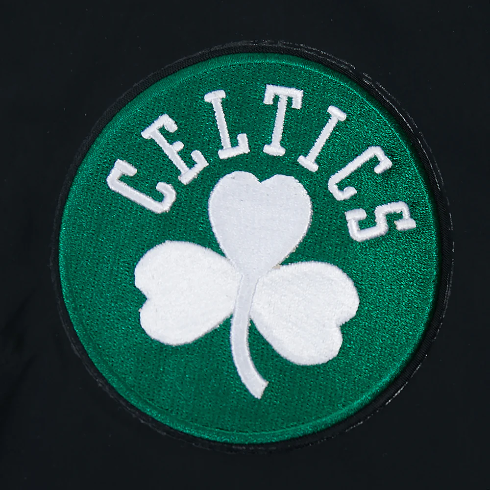 NBA BOSTON CELTICS PRE GAME MEN'S JACKET (BLACK) - Image 7