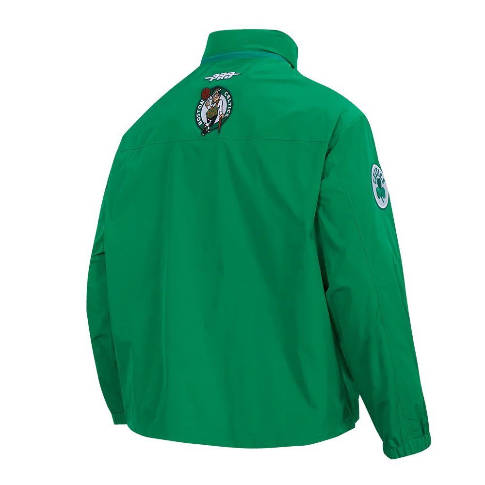 NBA BOSTON CELTICS PRE GAME MEN'S JACKET (KELLY GREEN) - Image 4