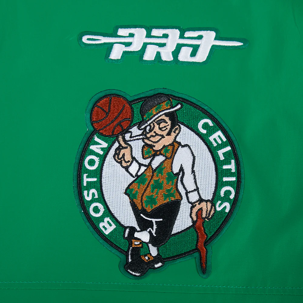 NBA BOSTON CELTICS PRE GAME MEN'S JACKET (KELLY GREEN) - Image 5