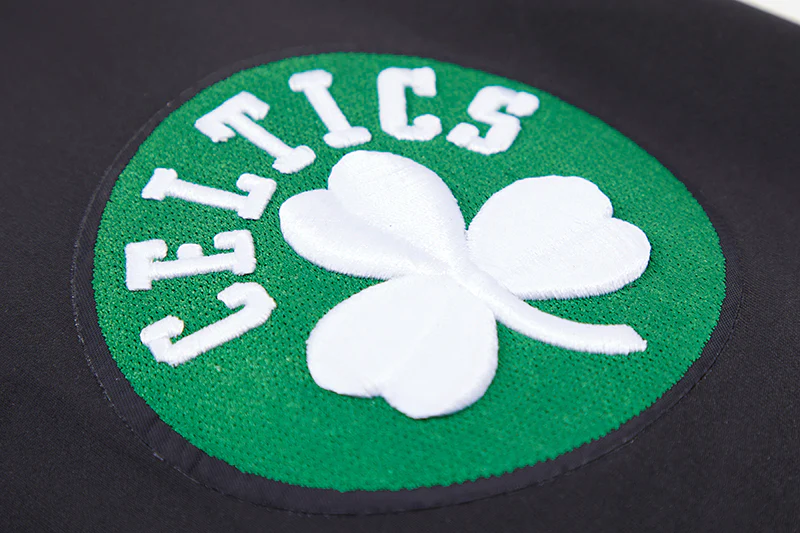 NBA BOSTON CELTICS CLASSIC TRACK MEN'S TRACK JACKET (BLACK) - Image 6