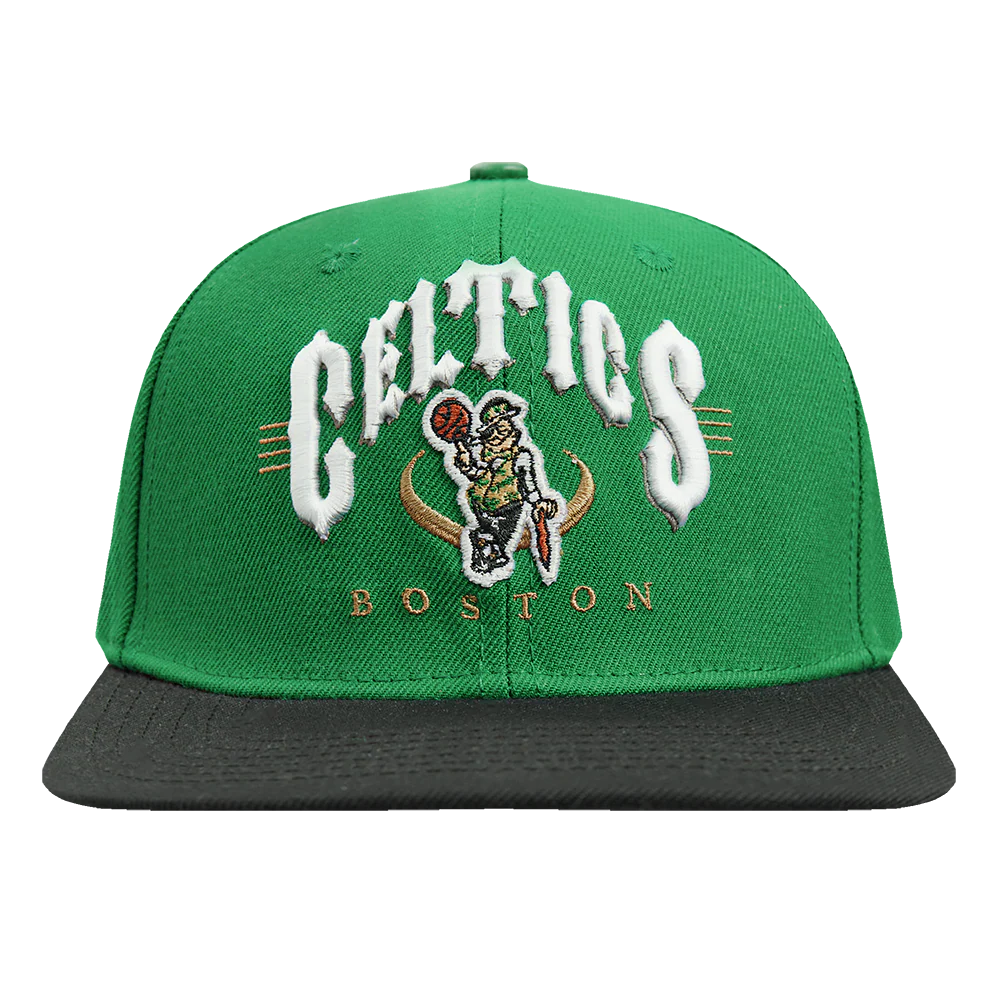 NBA BOSTON CELTICS CLUB ARCH SNAPBACK (KELLY GREEN/BLACK)