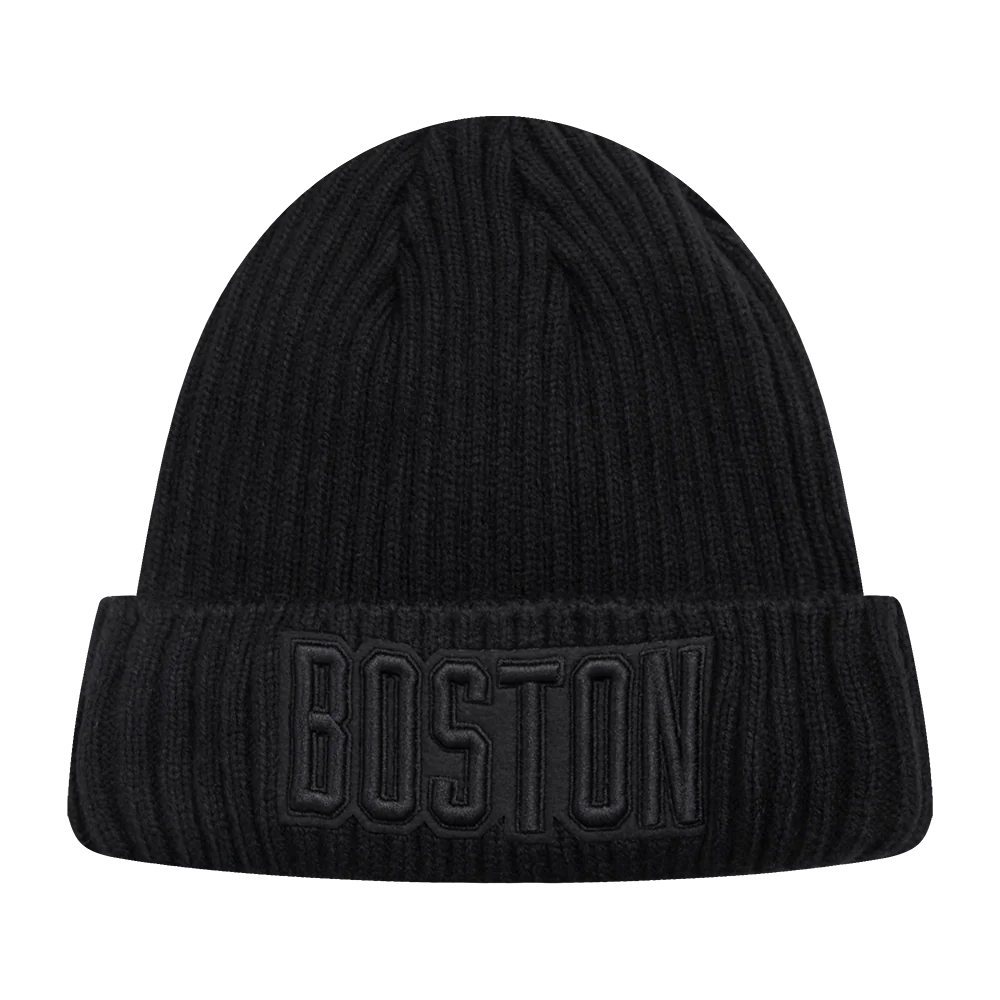 NBA BOSTON CELTICS NEUTRAL BEANIE (BLACK) - Image 2