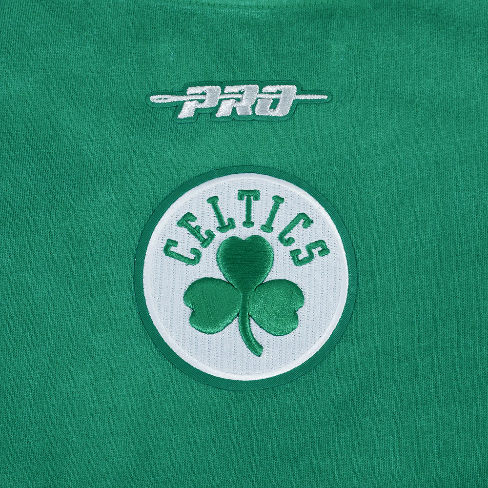 NBA BOSTON CELTICS TEAM CRYSTALLINE WOMEN'S S/S BOXY TEE (WASHED KELLY GREEN) - Image 11