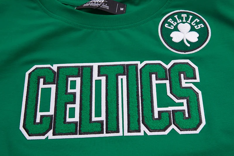 NBA BOSTON CELTICS CLASSIC SHORT SLEEVE WOMEN'S SLIM FIT TEE (KELLY GREEN) - Image 5