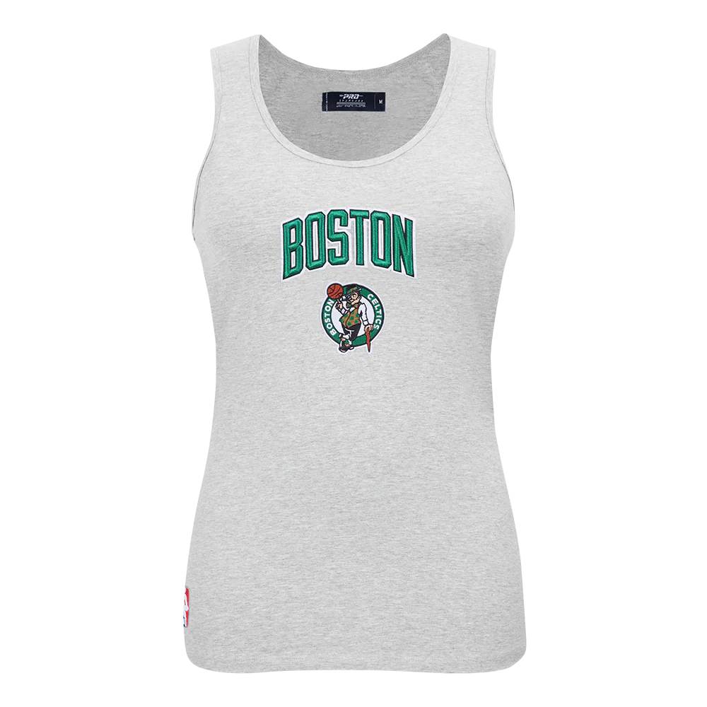 NBA BOSTON CELTICS CLASSIC WOMEN'S RACERBACK (HEATHER GREY)