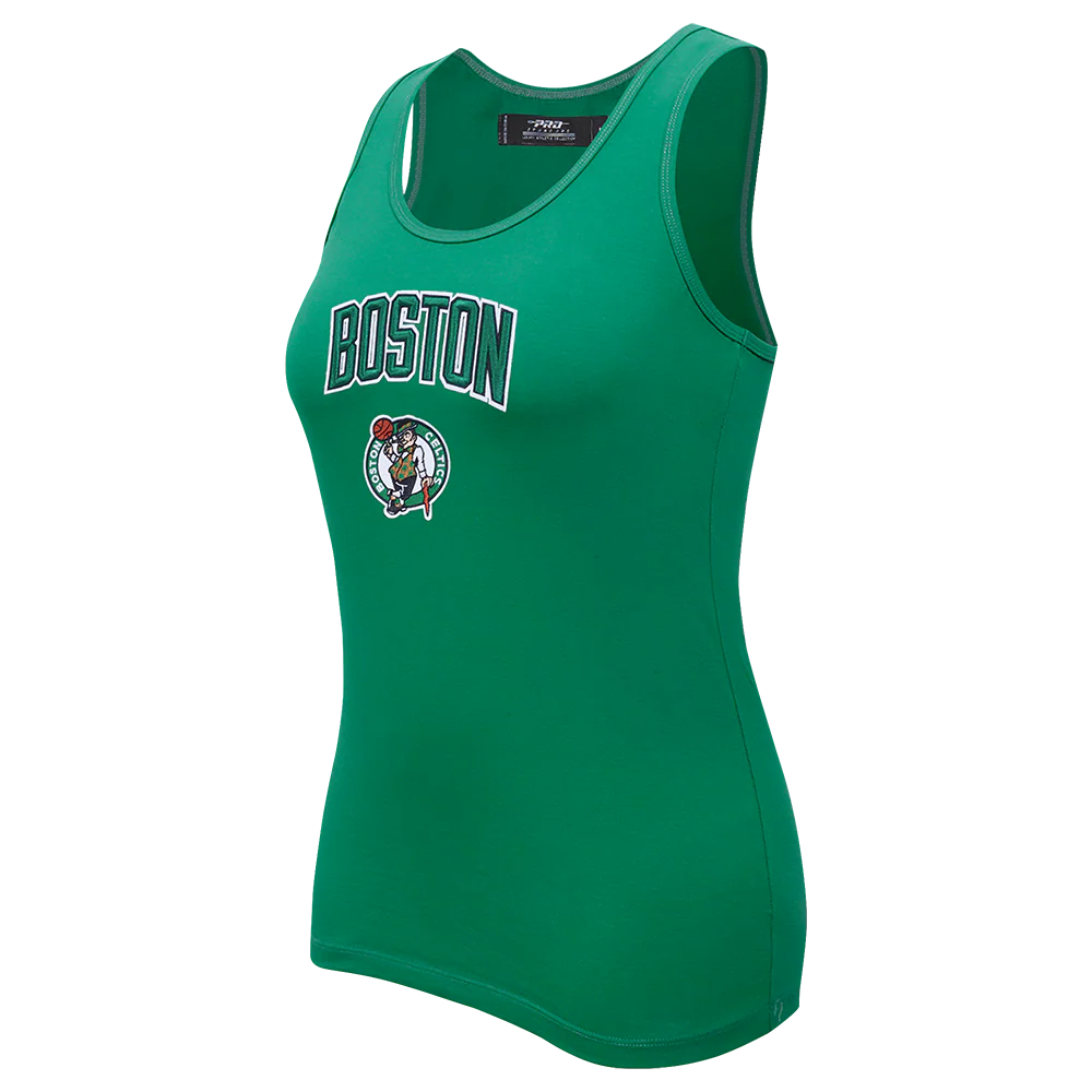 NBA BOSTON CELTICS CLASSIC WOMEN'S RACERBACK (KELLY GREEN) - Image 2