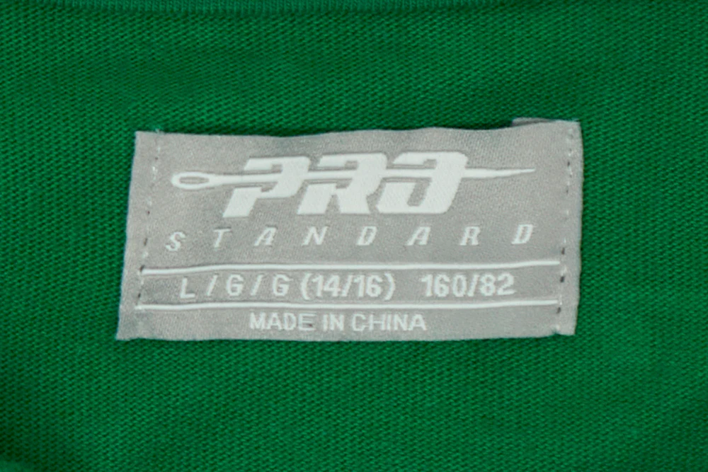 NBA BOSTON CELTICS RETRO CLASSIC SINGLE JERSEY BIG BOYS SINGLE JERSEY TAPING TEE (KELLY GREEN) - Image 4