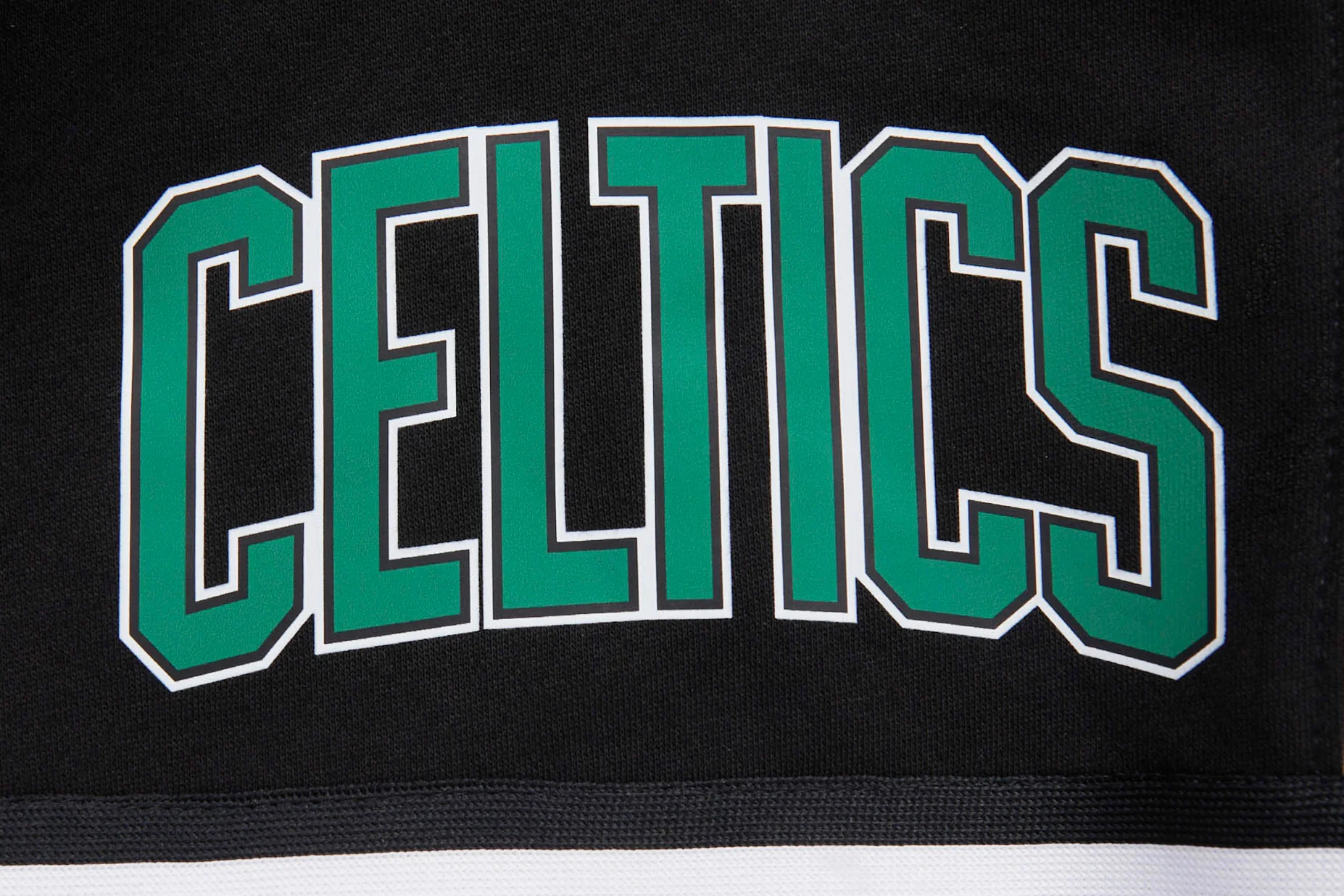 NBA BOSTON CELTICS CLASSIC BIG BOYS FLEECE 2.0 SHORT (BLACK) - Image 6