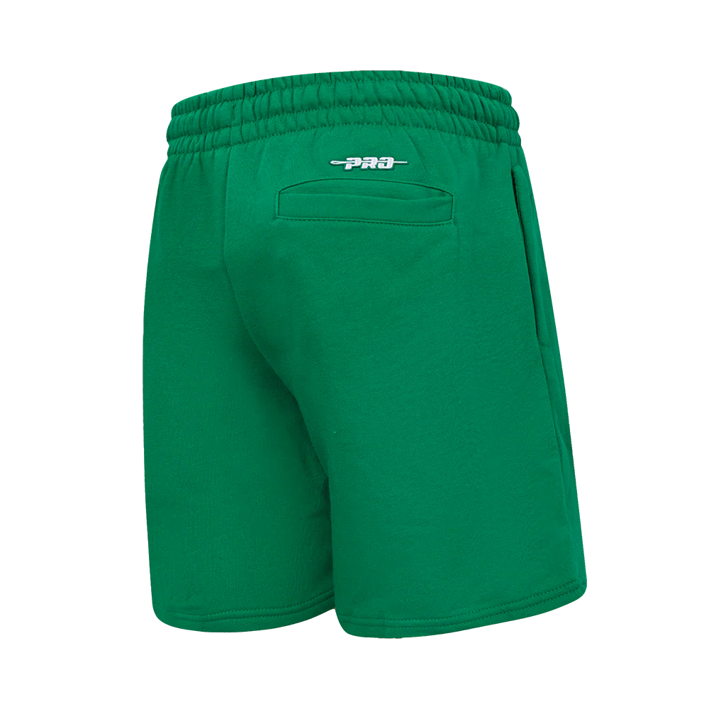 NBA BOSTON CELTICS RETRO CLASSIC BIG BOY'S FLC SHORT (KELLY GREEN) - Image 3