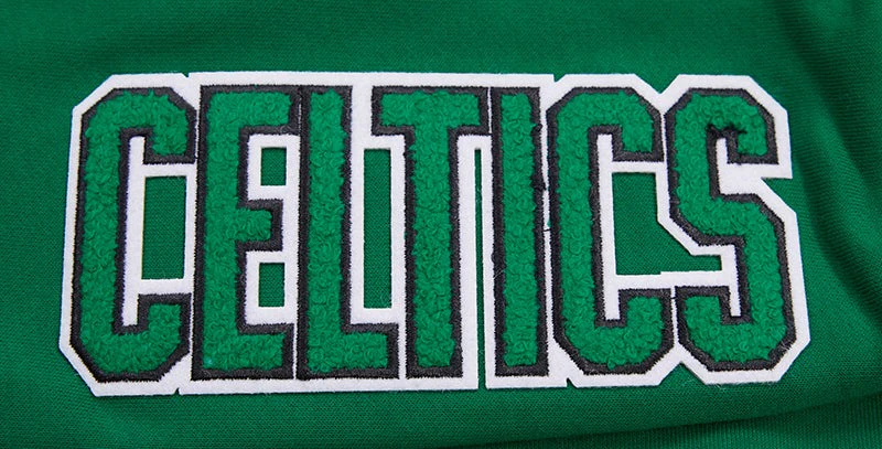 NBA BOSTON CELTICS CLASSIC WOMEN'S PULLOVER HOODIE DRESS (KELLY GREEN) - Image 6