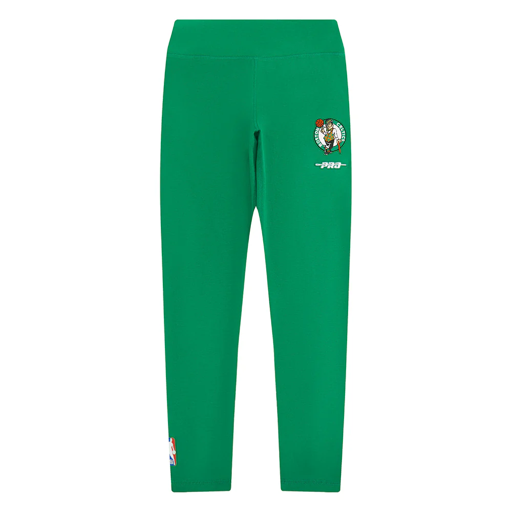 NBA BOSTON CELTICS RETRO CLASSIC BIG GIRLS LEGGING (KELLY GREEN)