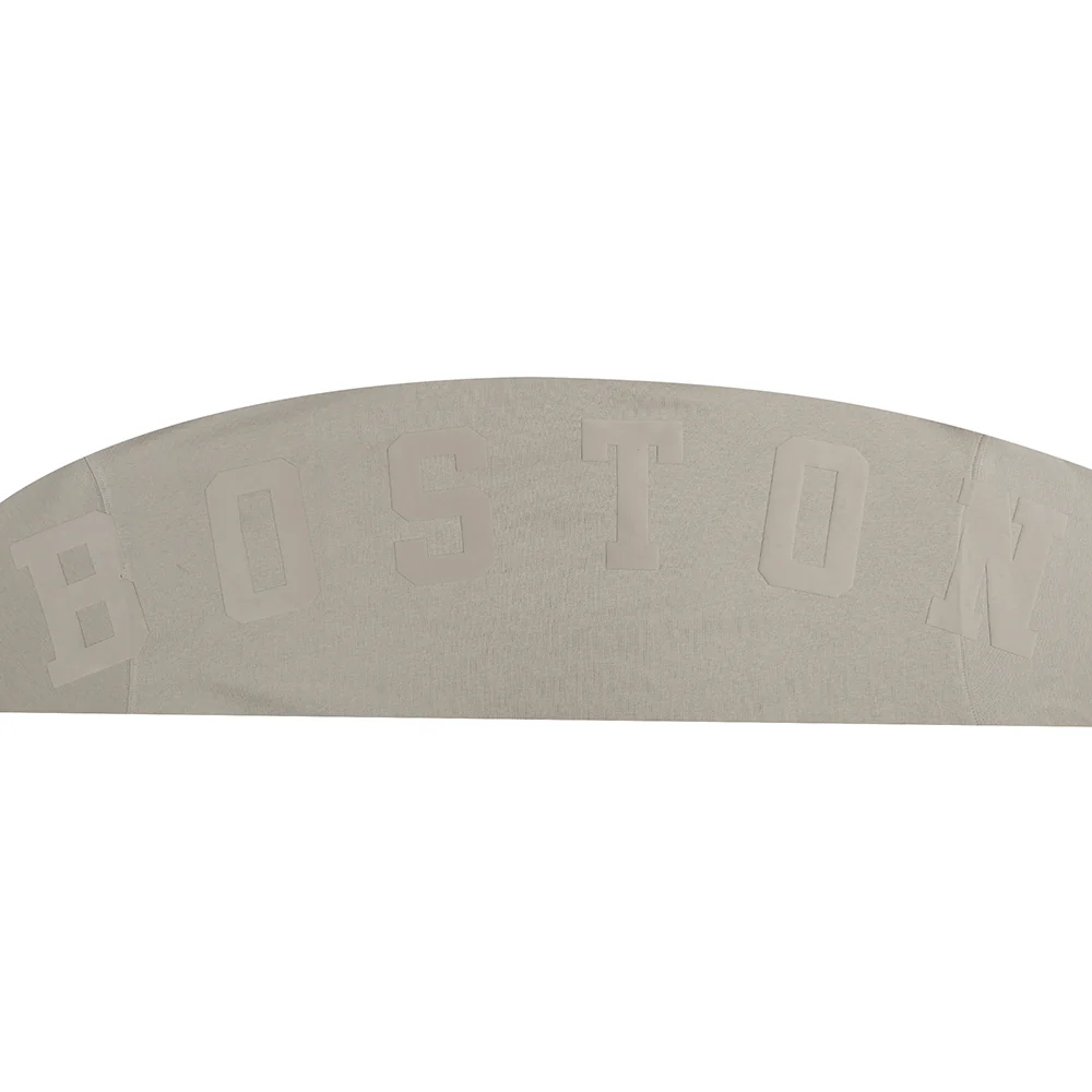 NBA BOSTON CELTICS WINGSPAN WOMEN'S FLEECE CREWNECK (TAUPE) - Image 7