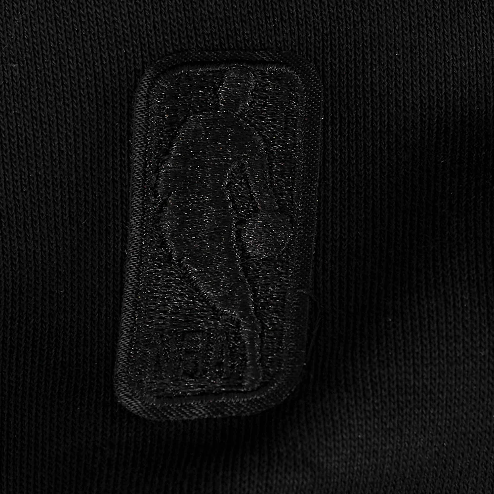 NBA BOSTON CELTICS REVERSE FRENCH TERRY WOMEN'S FLEECE CREWNECK (BLACK) - Image 7