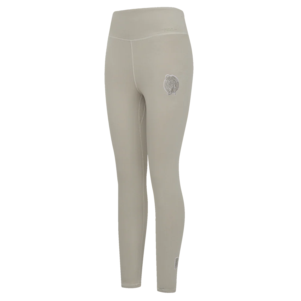 NBA BOSTON CELTICS NEUTRAL WOMEN'S JERSEY LEGGING (TAUPE)