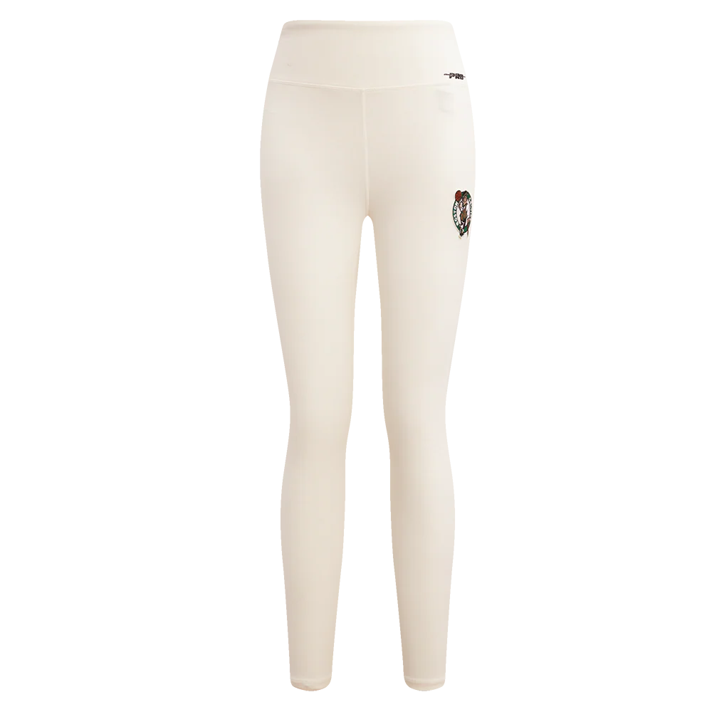 NBA BOSTON CELTICS RETRO CLASSIC WOMEN'S JERSEY LEGGING (EGGSHELL) - Image 2