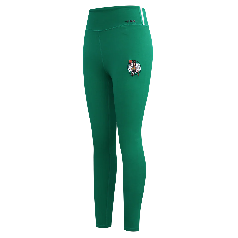 NBA BOSTON CELTICS RETRO CLASSIC WOMEN'S JERSEY LEGGING (KELLY GREEN)