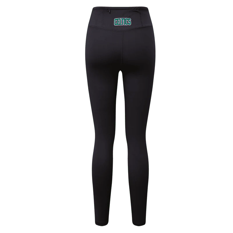 NBA BOSTON CELTICS CLASSIC WOMEN'S LUX LEGGING (BLACK) - Image 4
