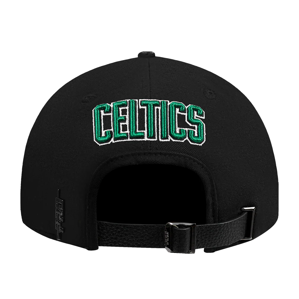 NBA BOSTON CELTICS GAME DAY CLASSICS WOMEN'S DAD HAT (BLACK) - Image 4