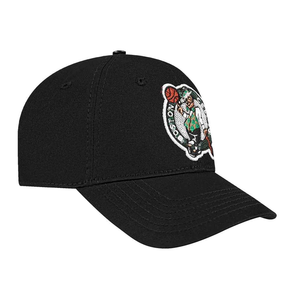 NBA BOSTON CELTICS GAME DAY CLASSICS WOMEN'S DAD HAT (BLACK) - Image 5