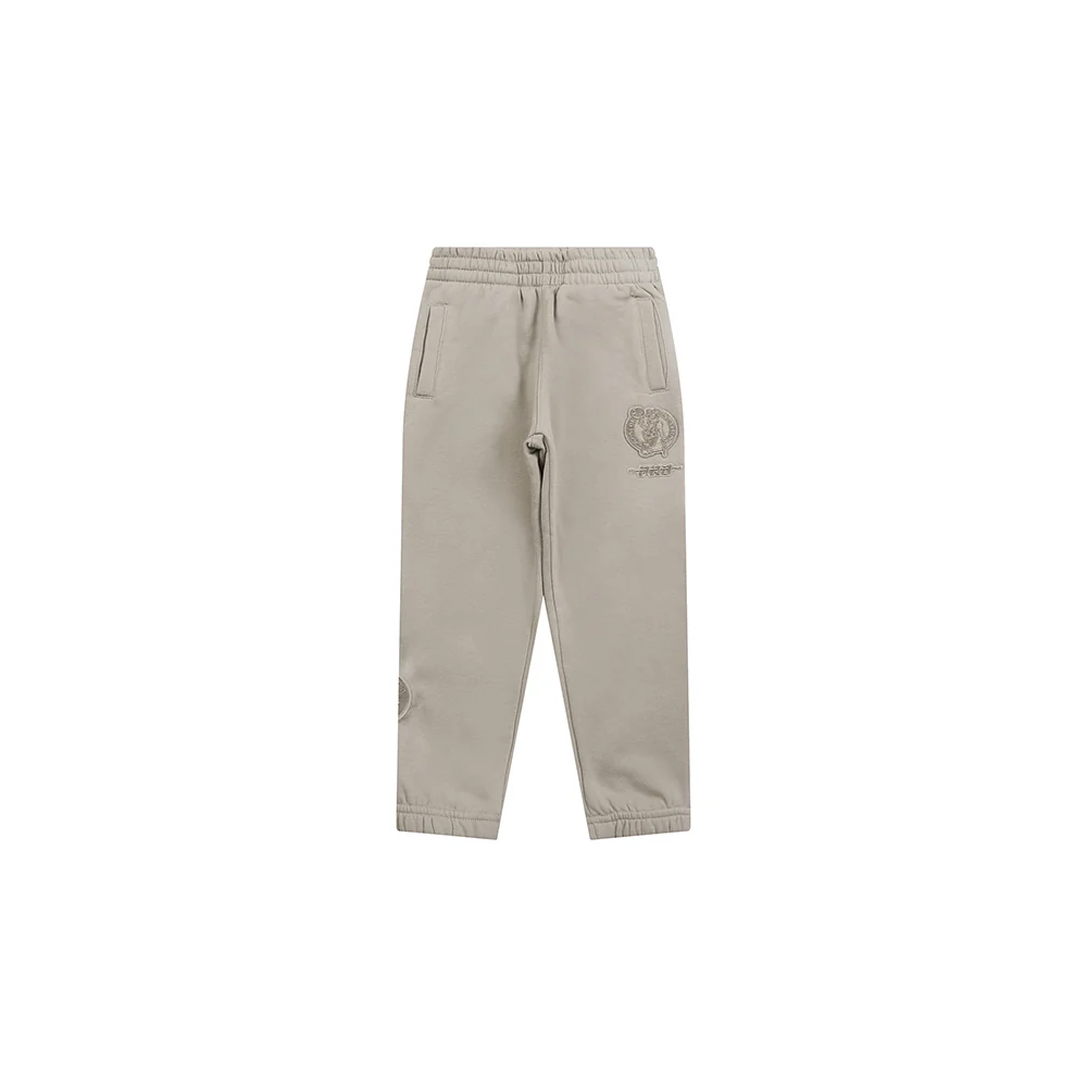 NBA BOSTON CELTICS NEUTRAL TODDLER BOYS FLC SWEATPANT (TAUPE) - Image 4