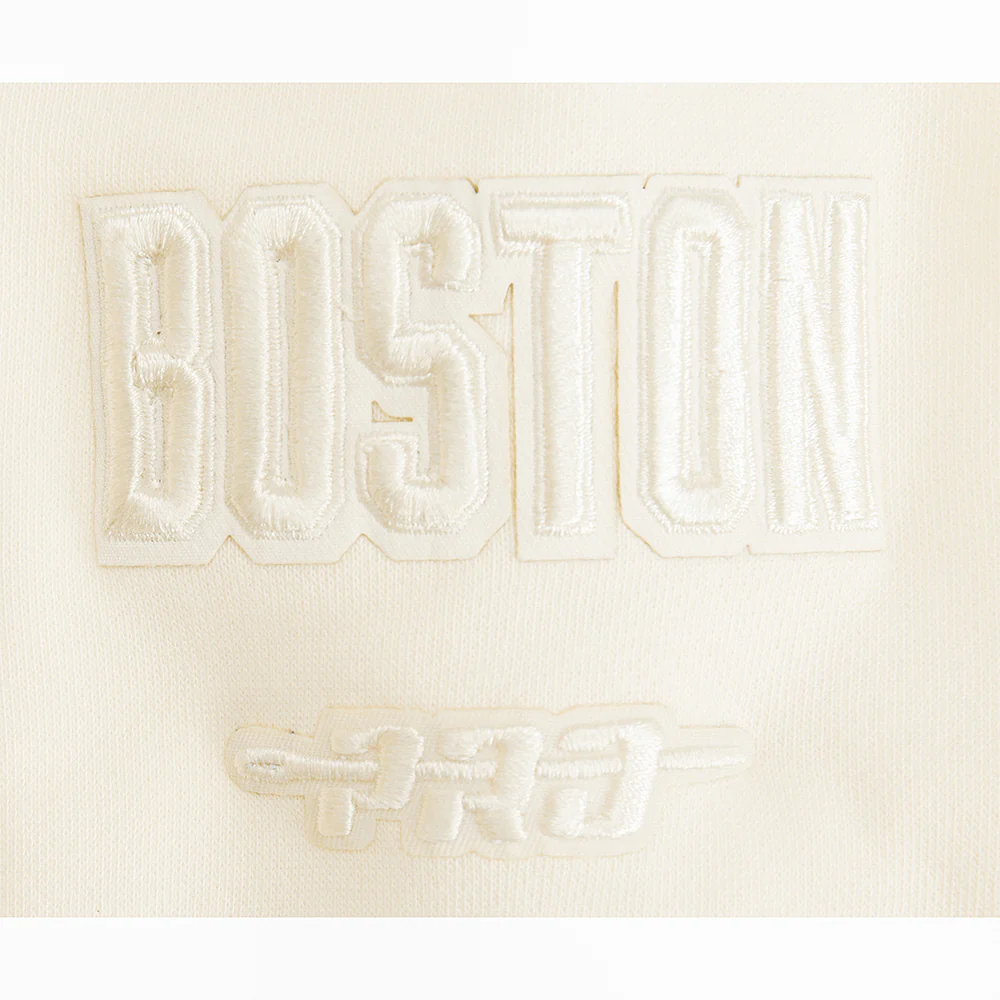 NBA BOSTON CELTICS NEUTRAL TODDLER BOYS FLEECE CREWNECK (EGGSHELL) - Image 7