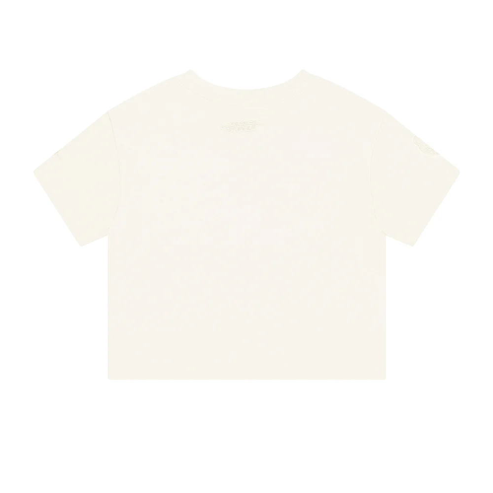 NBA BOSTON CELTICS NEUTRAL TODDLER GIRLS SHORT SLEEVE BOXY TEE (EGGSHELL) - Image 4