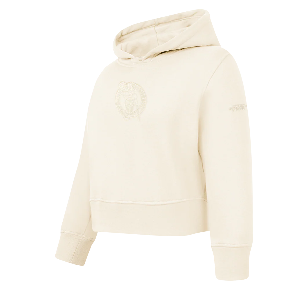 NBA BOSTON CELTICS NEUTRAL TODDLER GIRLS FLC PO HOODIE (EGGSHELL) - Image 2