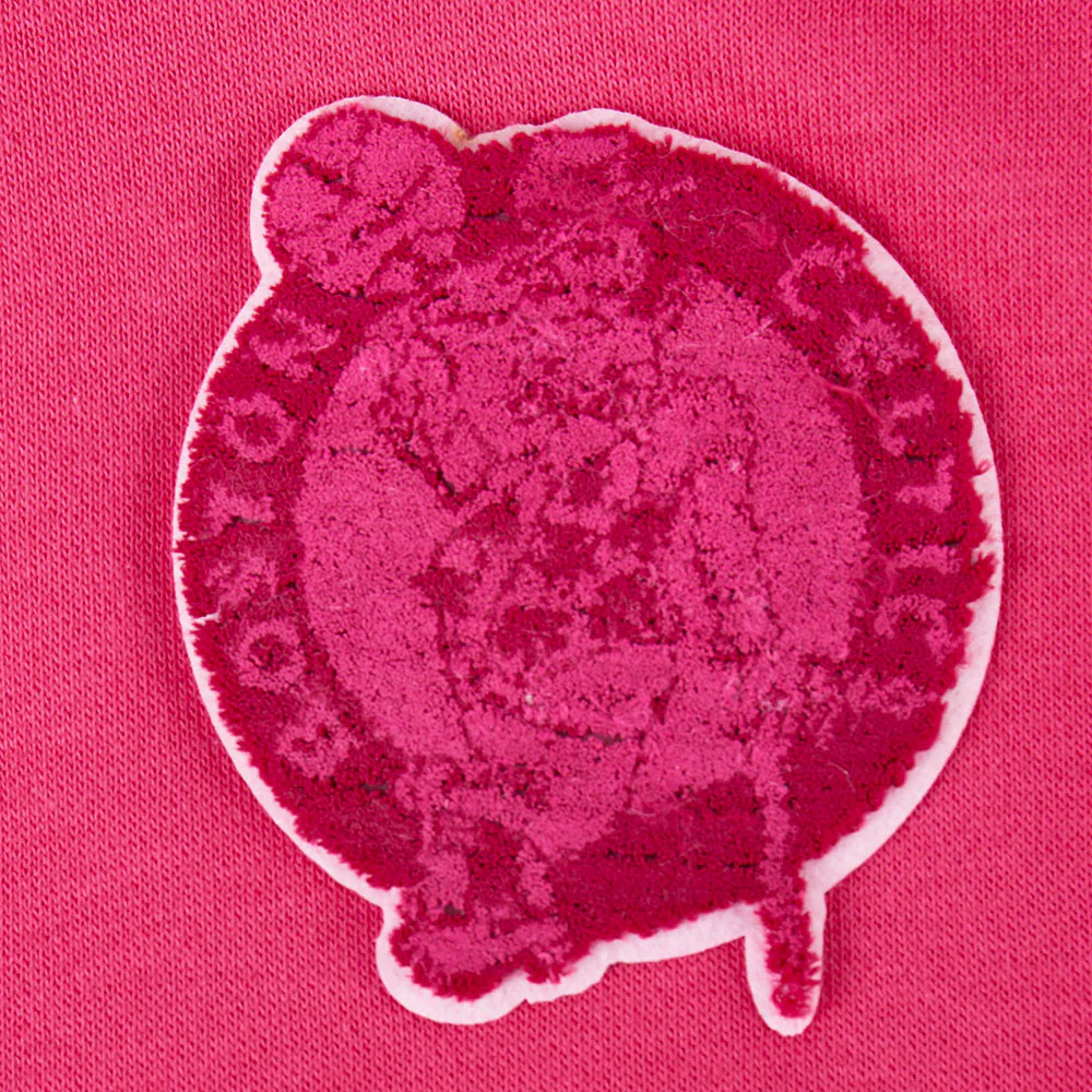 NBA BOSTON CELTICS TRIPLE PINK TODDLER GIRL'S FLC PO HOODIE (BEETROOT PURPLE) - Image 7