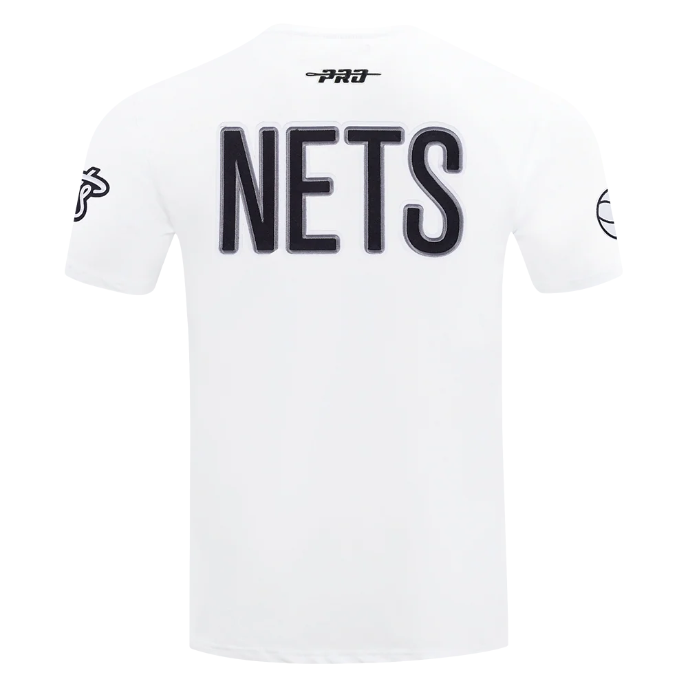 NBA BROOKLYN NETS CITY RANSOM MEN'S SINGLE JERSEY TEE (WHITE) - Image 3