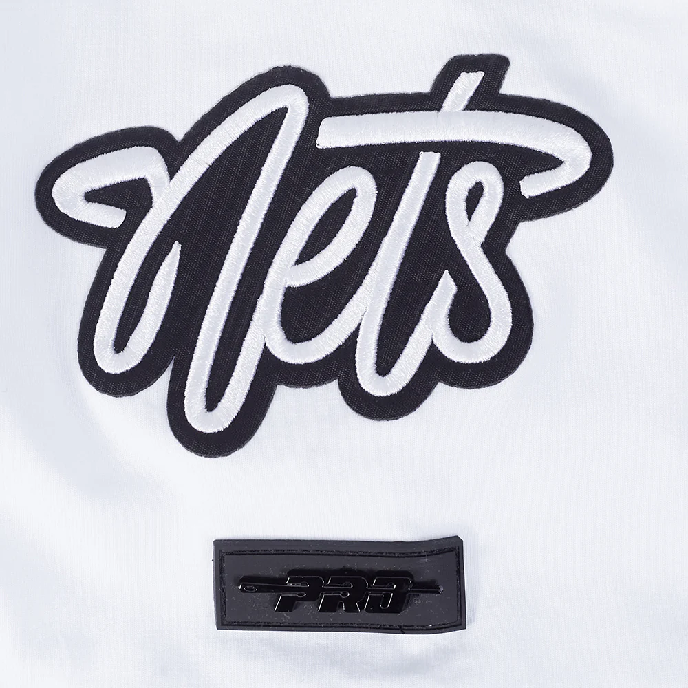 NBA BROOKLYN NETS CITY RANSOM MEN'S SINGLE JERSEY TEE (WHITE) - Image 6
