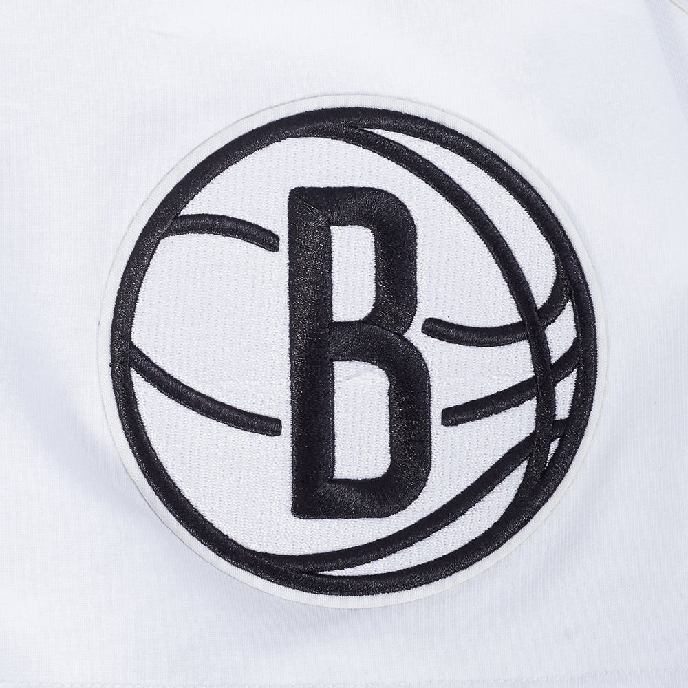 NBA BROOKLYN NETS CITY RANSOM MEN'S SINGLE JERSEY TEE (WHITE) - Image 7