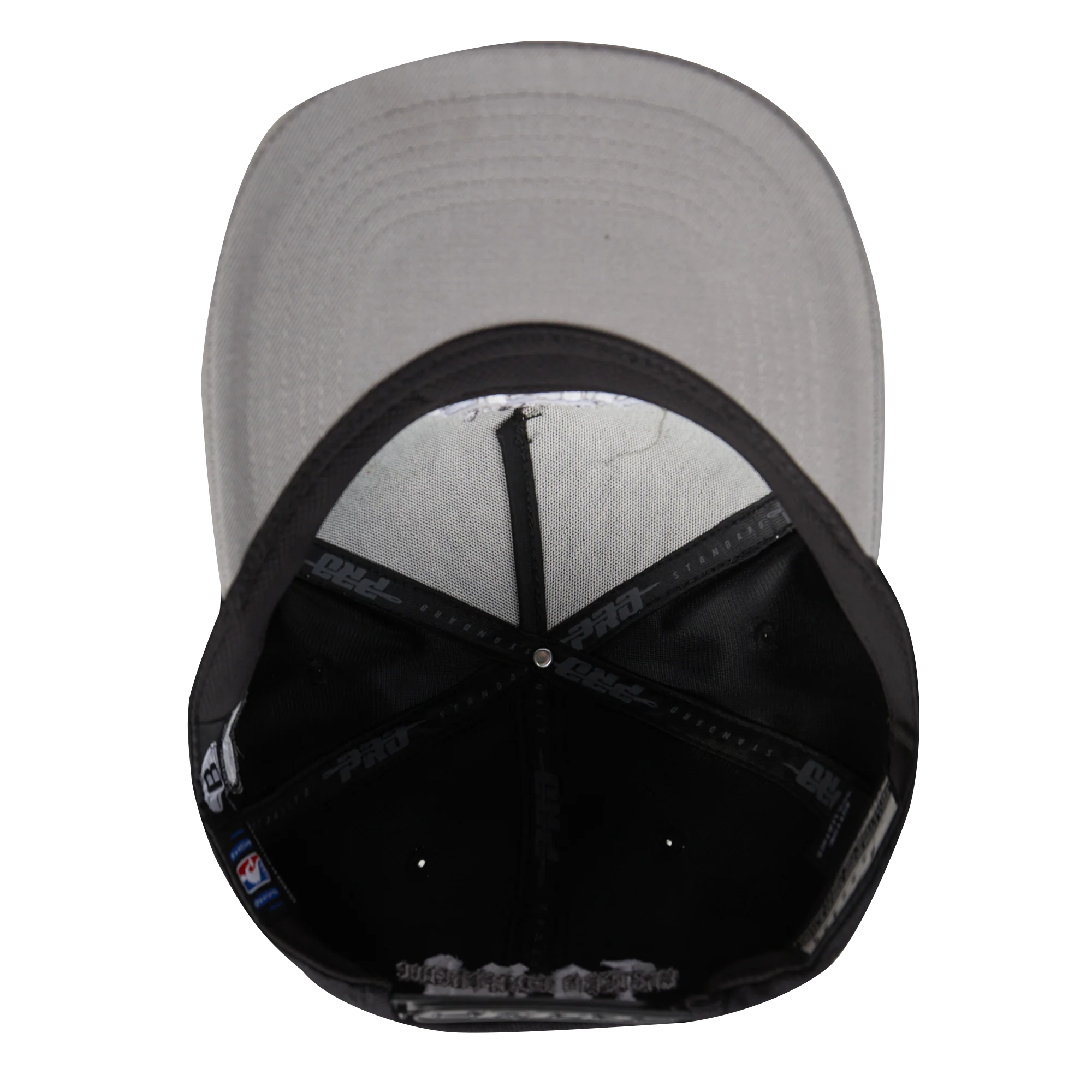 NBA BROOKLYN NETS CITY TOUR ESSENTIAL CURVED VISOR SNAPBACK (BLACK/GRAY) - Image 6